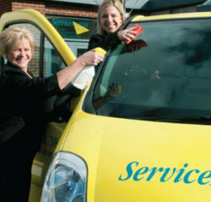 Servicemaster Swansea Team by Vehicle